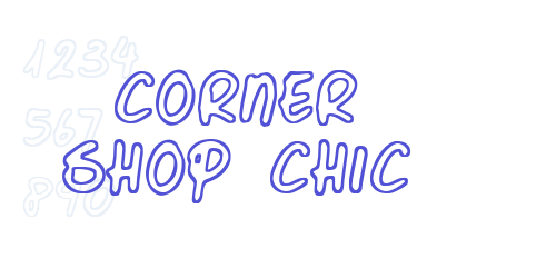 Corner Shop Chic-font-download