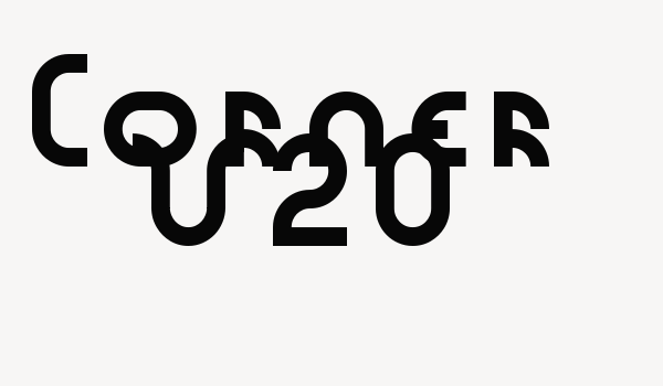 Corner V20 Font