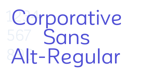 Corporative Sans Alt-Regular-font-download