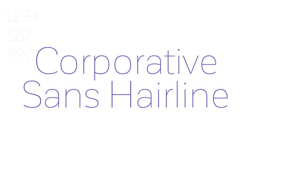 Corporative Sans Hairline-font-download