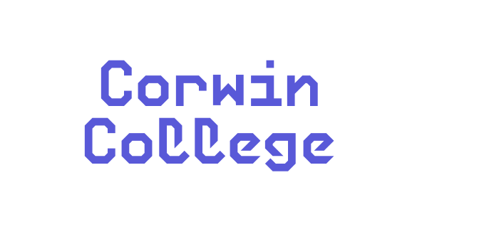 Corwin College Font Download