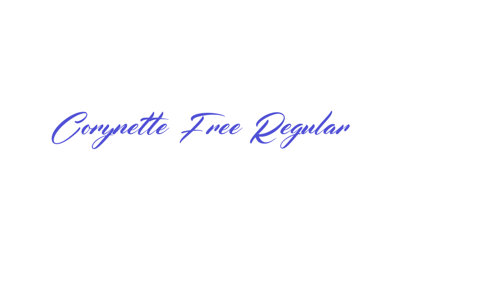 Corynette Free Regular-font-download