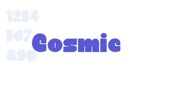 Cosmic font free