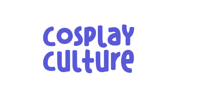 Cosplay Culture Font Download