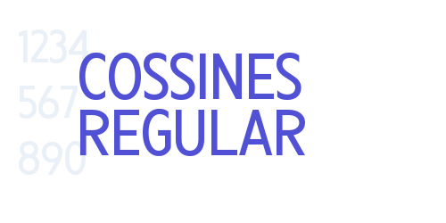 Cossines Regular-font-download