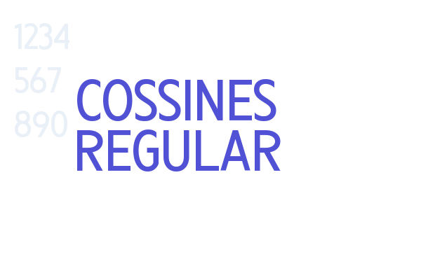 Cossines Regular