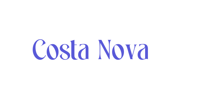 Costa Nova Font Download