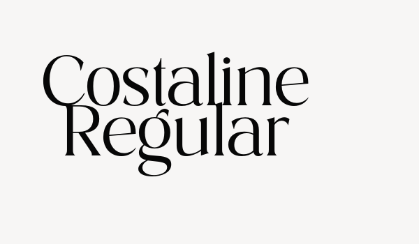 Costaline Regular Font