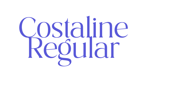 Costaline Regular Font Download