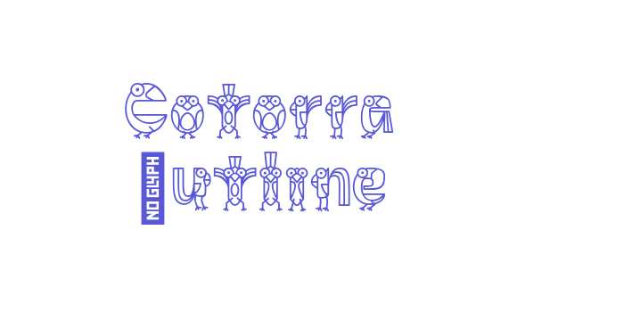 Cotorra Outline Font Download