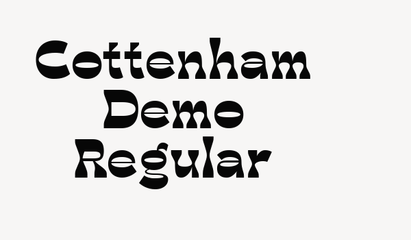 Cottenham Demo Regular Font