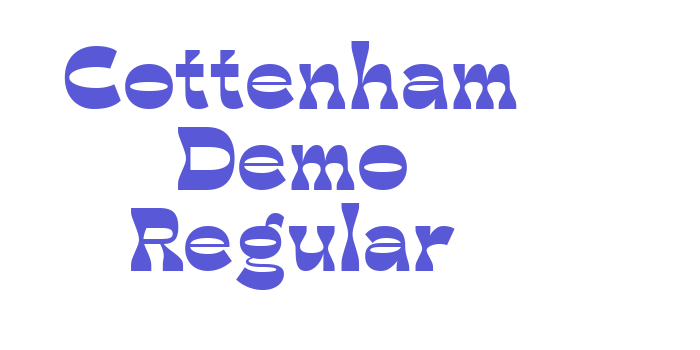 Cottenham Demo Regular Font Download