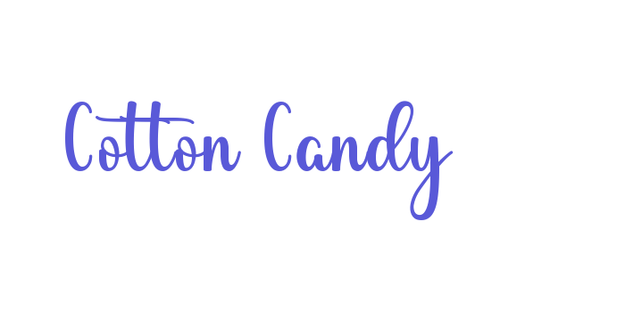 Cotton Candy Font Download