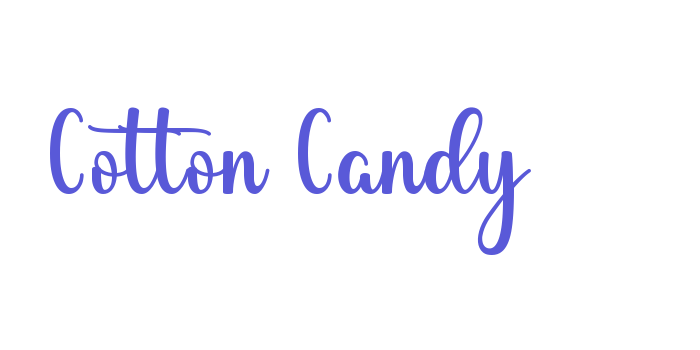 Cotton Candy Font