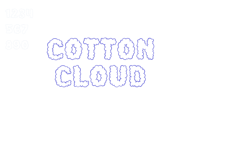 Cotton Cloud-font-download