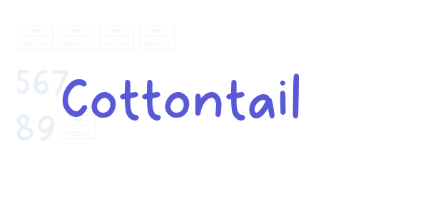 Cottontail font free