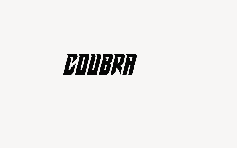 Coubra Font