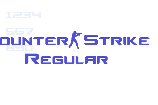 Counter-Strike Regular Font Download