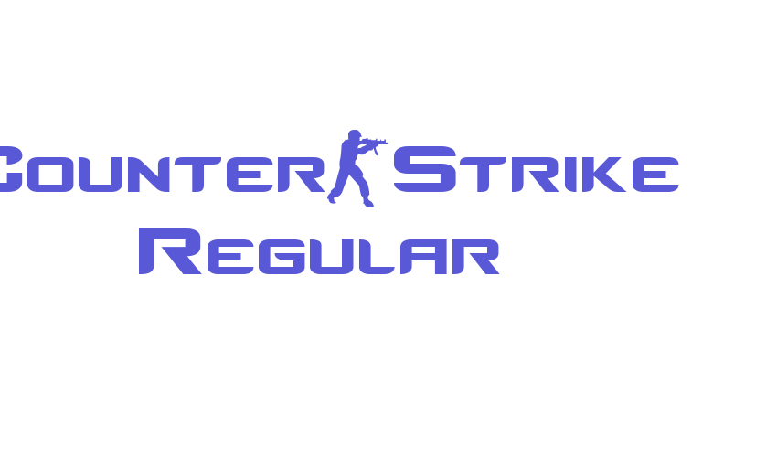 Counter-Strike Regular Font Download