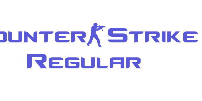 Counter-Strike Regular Font