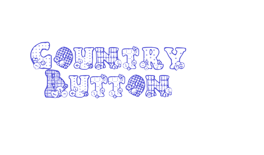 Country Button Font