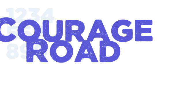 Courage Road font free