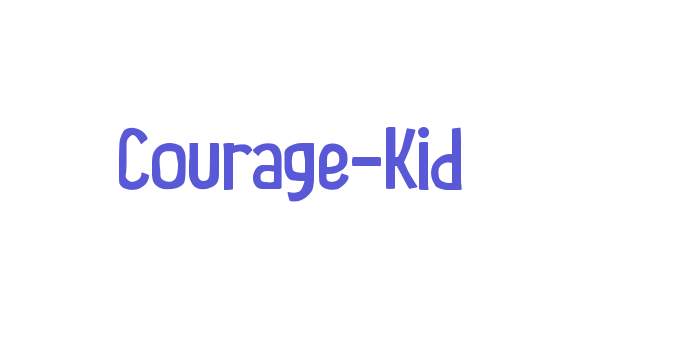 Courage-Kid Font Download