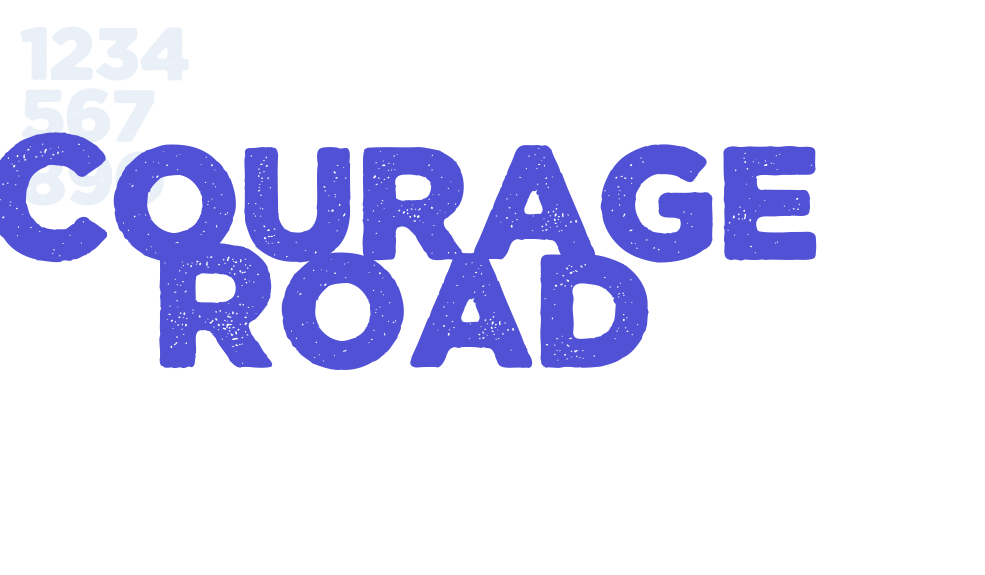 Courage Road-font-download