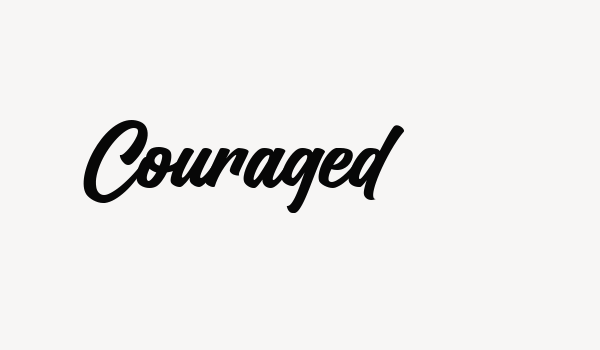 Couraged Font