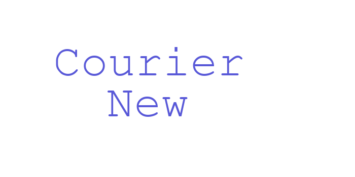 Courier New Font Download