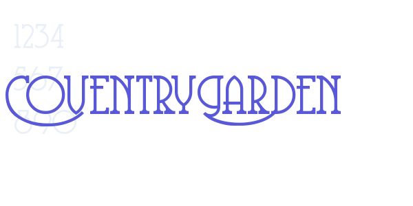 CoventryGarden font free