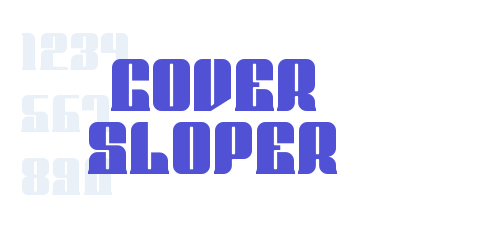 Cover Sloper-font-download