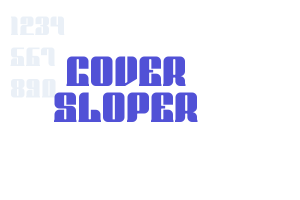 Cover Sloper
