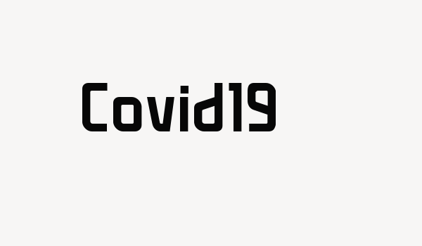 Covid19 Font