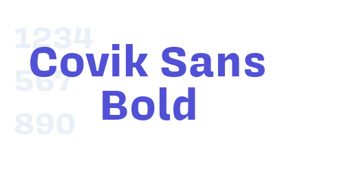 Covik Sans Bold-font-download