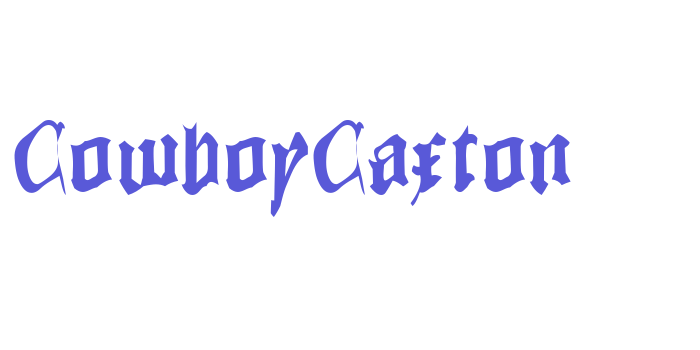 CowboyCaxton Font Download