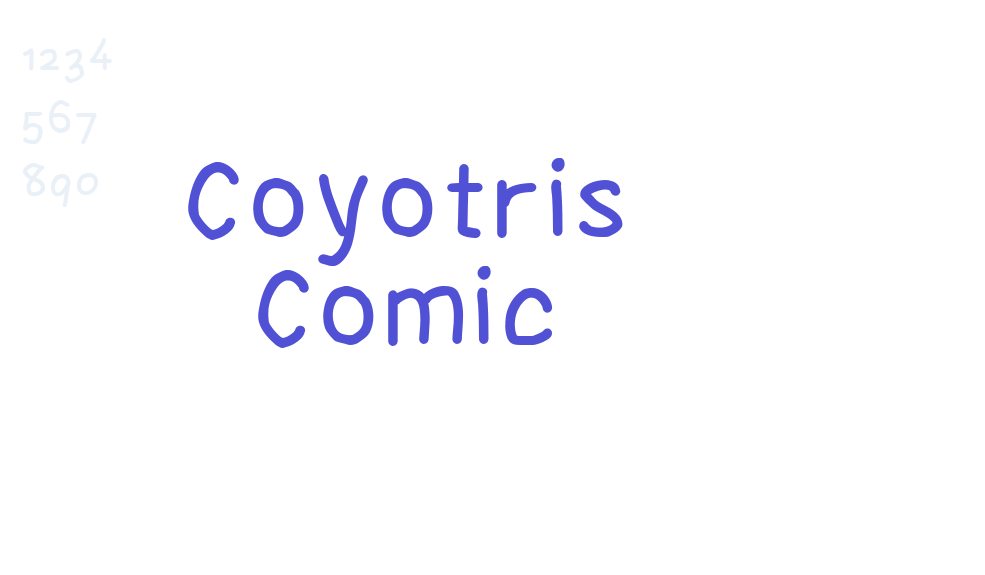 Coyotris Comic-font-download