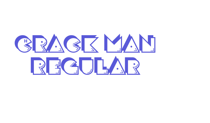 Crack Man Regular Font Download