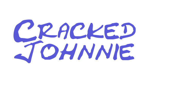 Cracked Johnnie Font Download