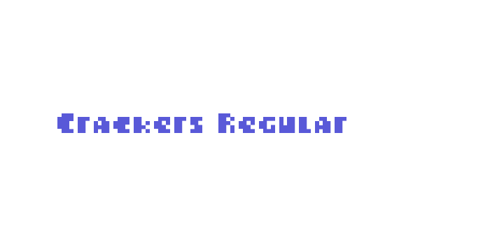 Crackers Regular Font Download