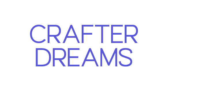 Crafter Dreams Font Download