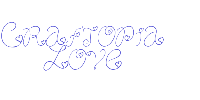 Craftopia Love Font Download