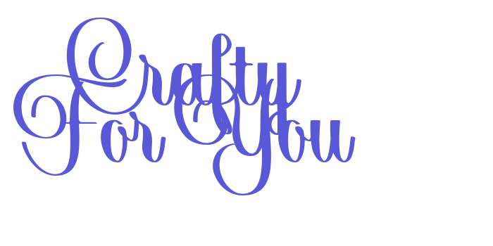 Crafty For You Font Download