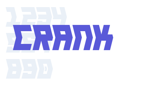 Crank Font Download