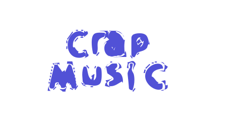 Crap Music-font-download