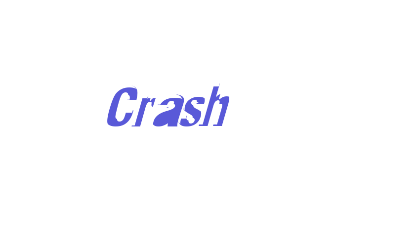 Crash Font