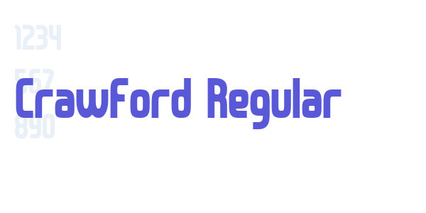 Crawford Regular font