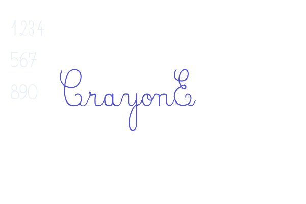 CrayonE Font Download