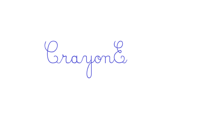 CrayonE Font