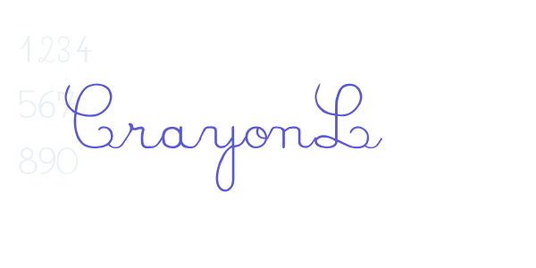 CrayonL font free